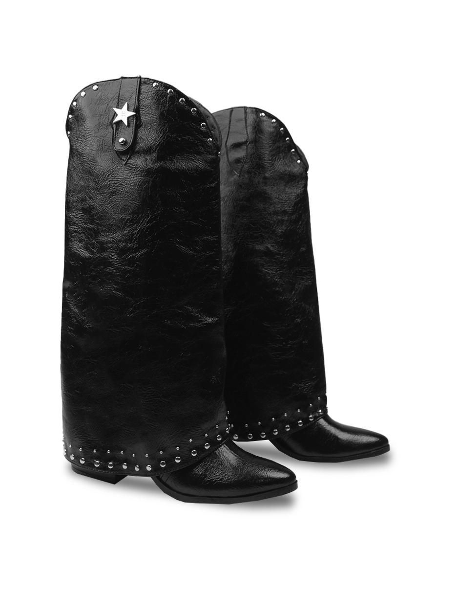 Bota cowboy abajo de la rodilla para mujer 2