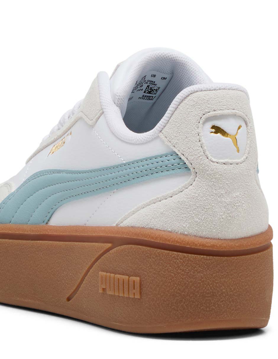 Tenis puma club ii era platform para mujer 7