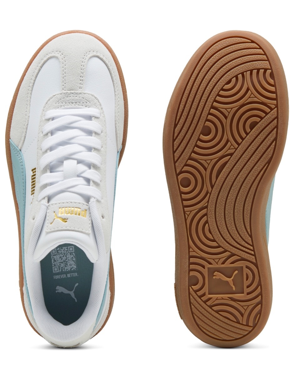 Tenis puma club ii era platform para mujer 9