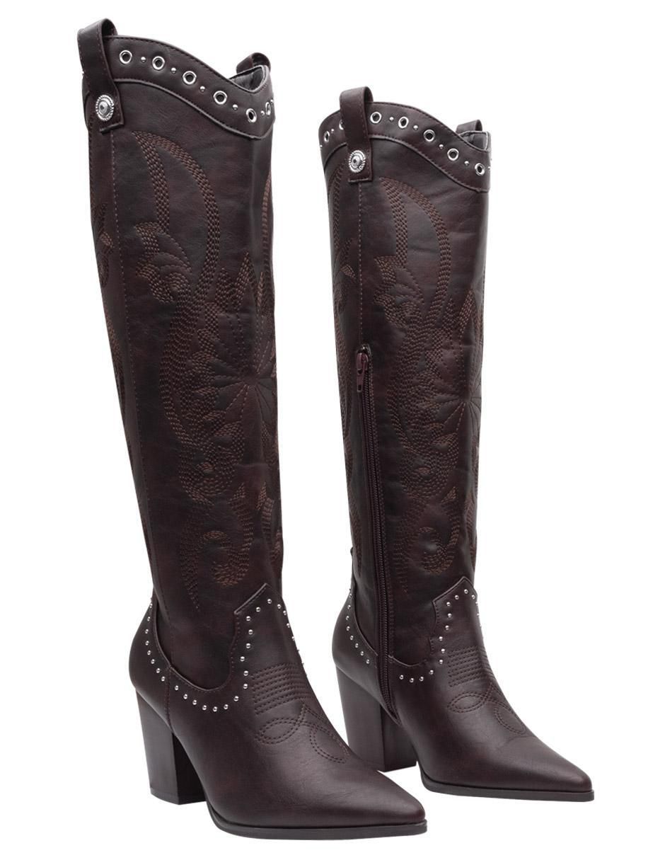 Bota cowboy abajo de la rodilla para mujer 3