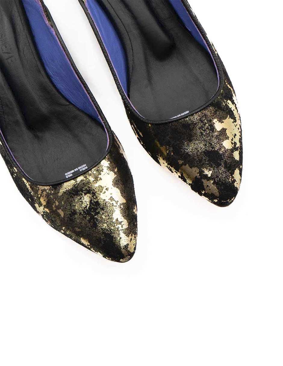 Zapatilla de piel 3
