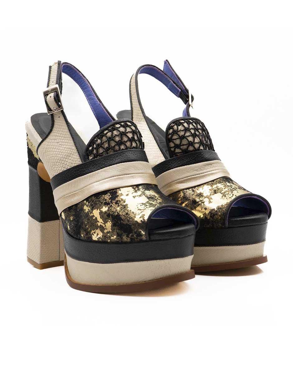 Zapatilla de piel 2