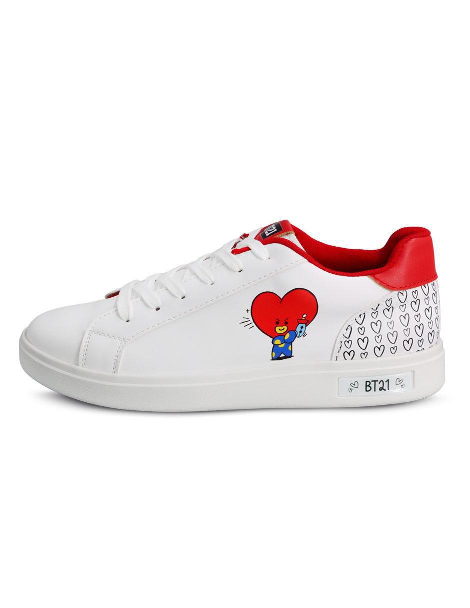 Tenis BTS para mujer