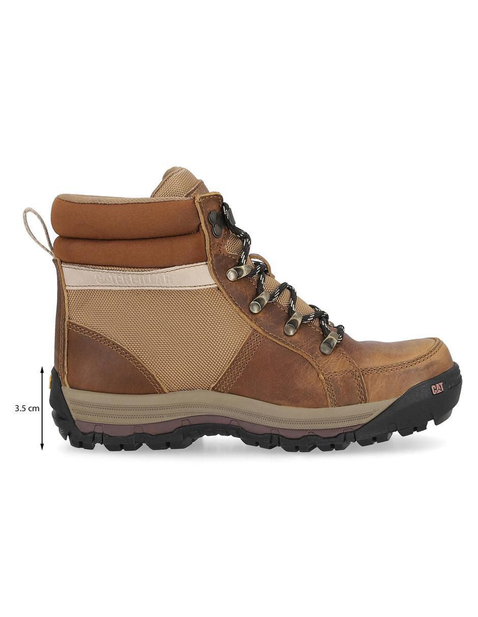 Bota arriba del tobillo de piel para mujer 9