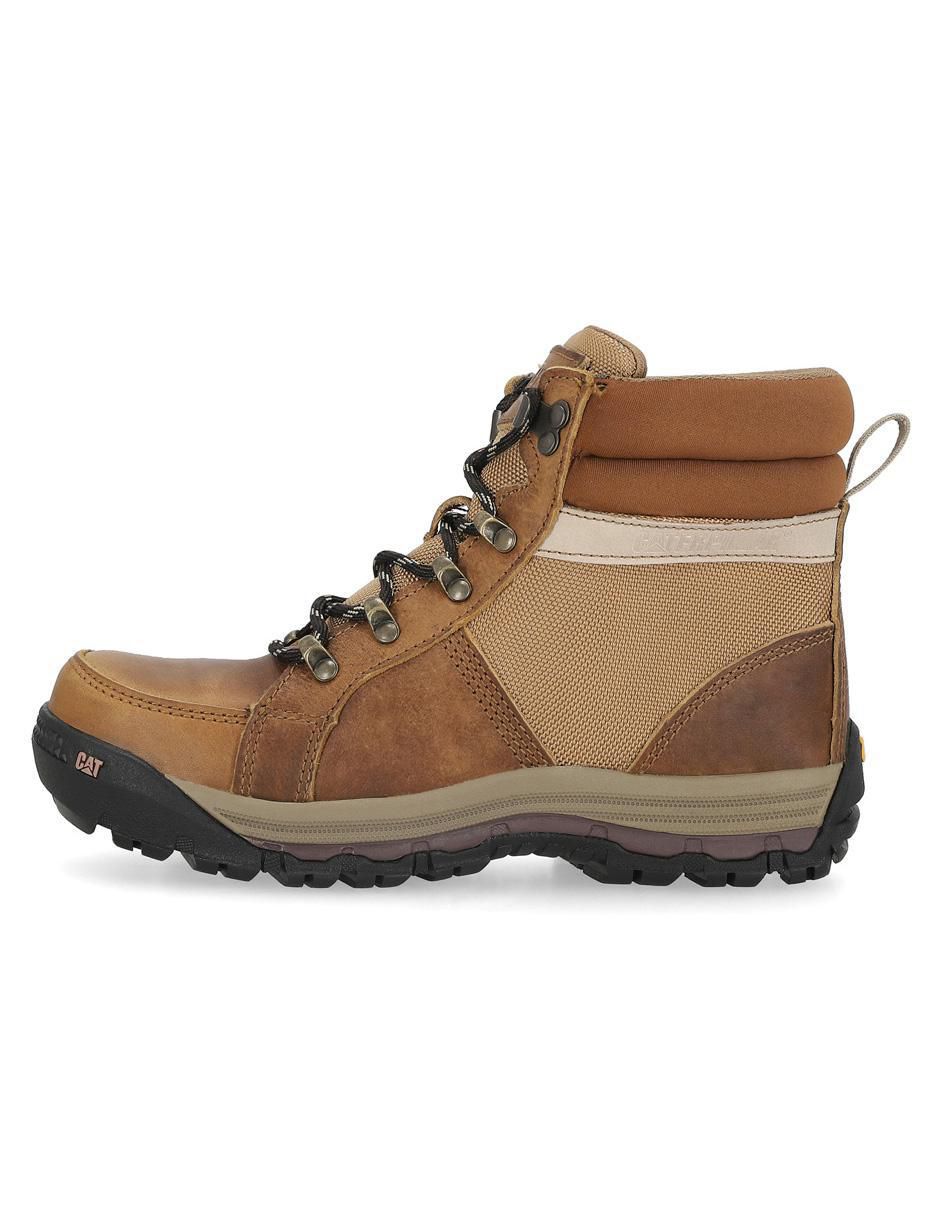 Bota arriba del tobillo de piel para mujer 7