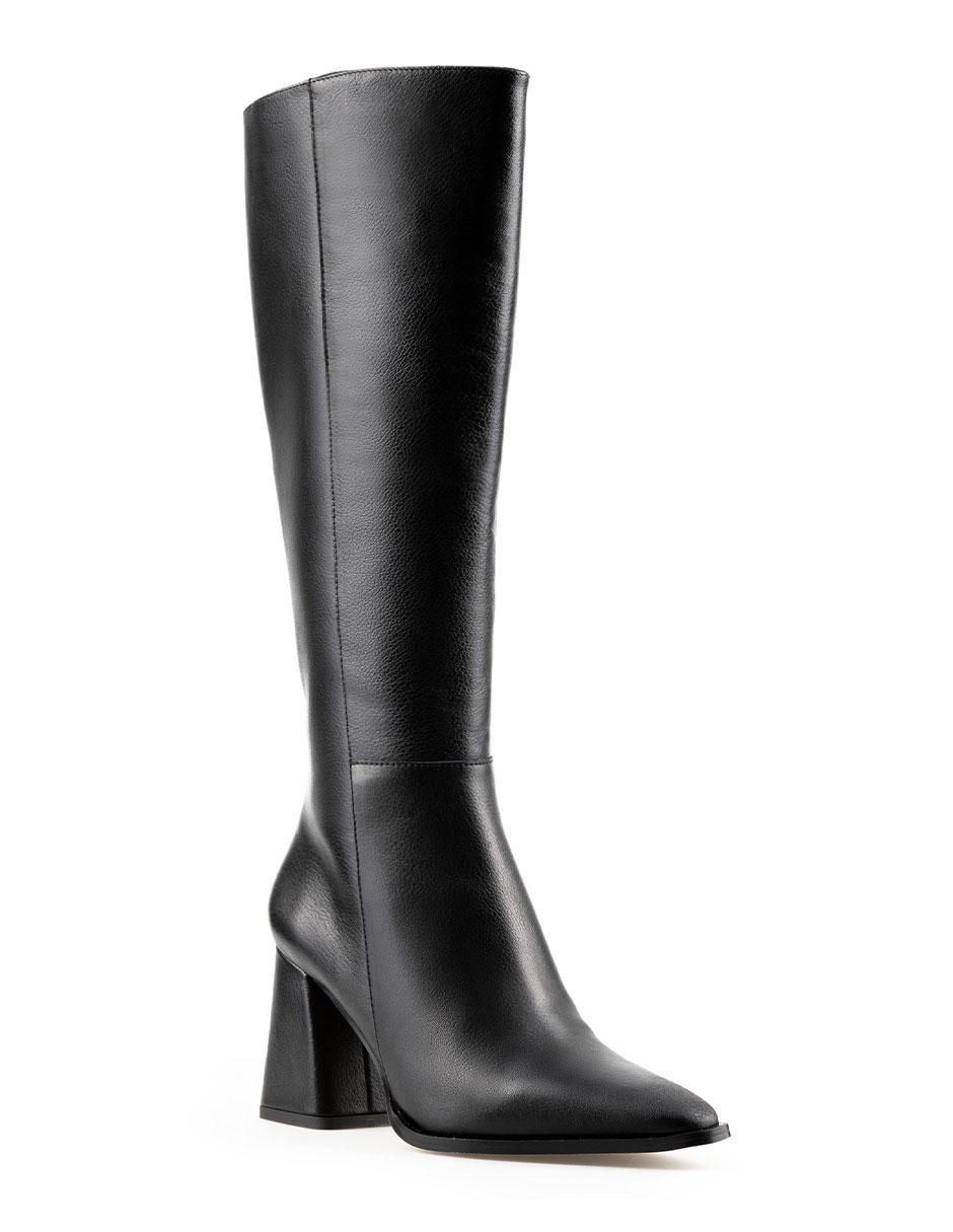 Bota a la rodilla de piel para mujer 2