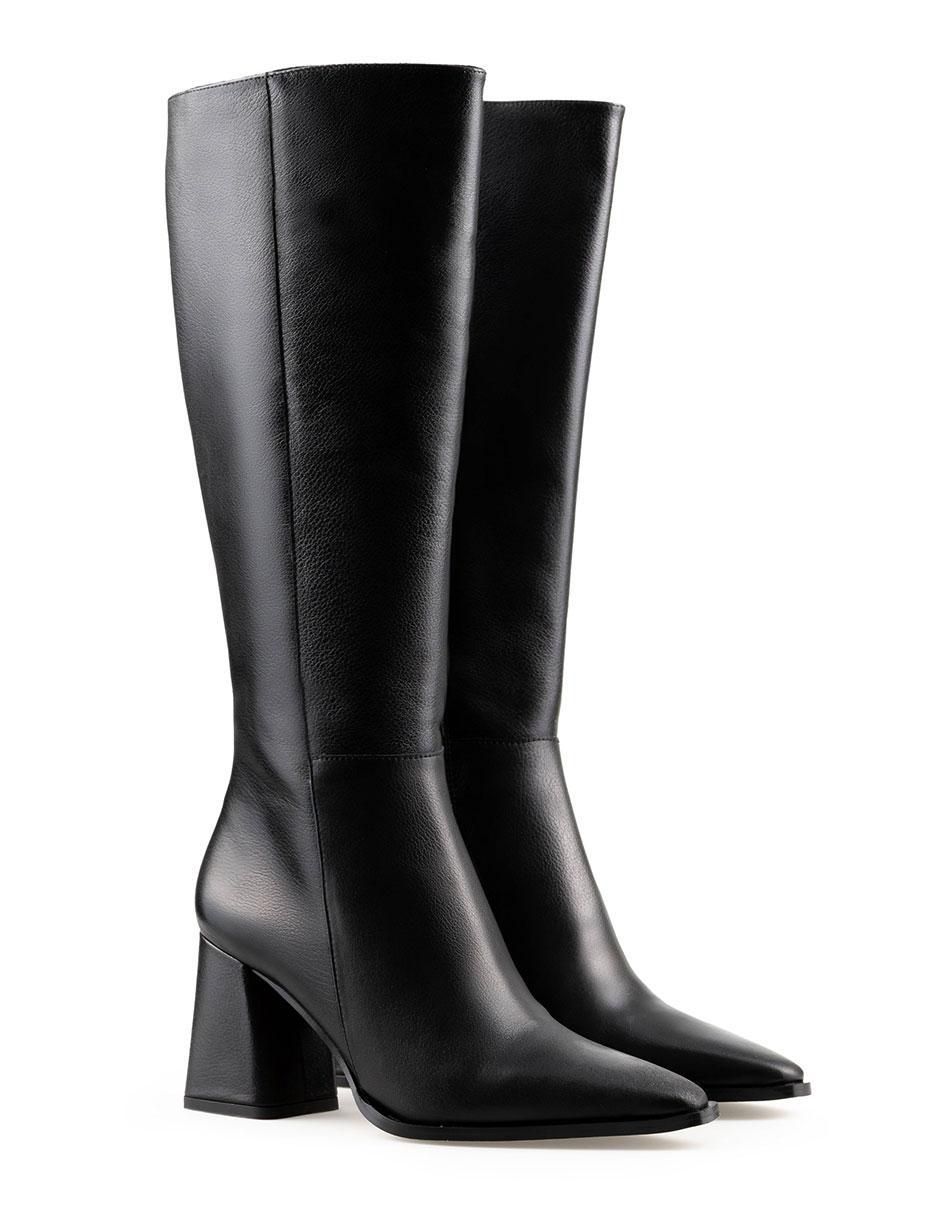 Bota a la rodilla de piel para mujer 5