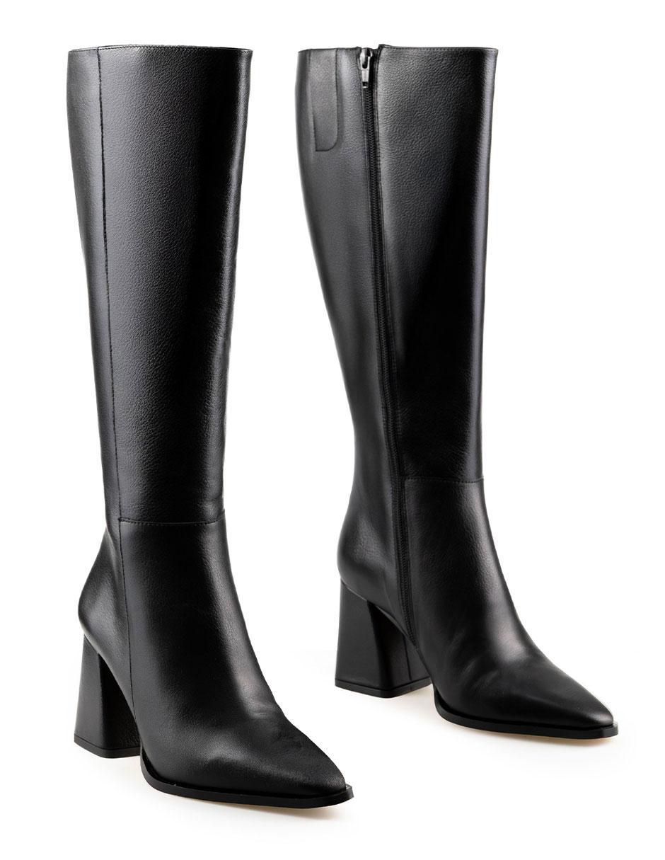 Bota a la rodilla de piel para mujer 6