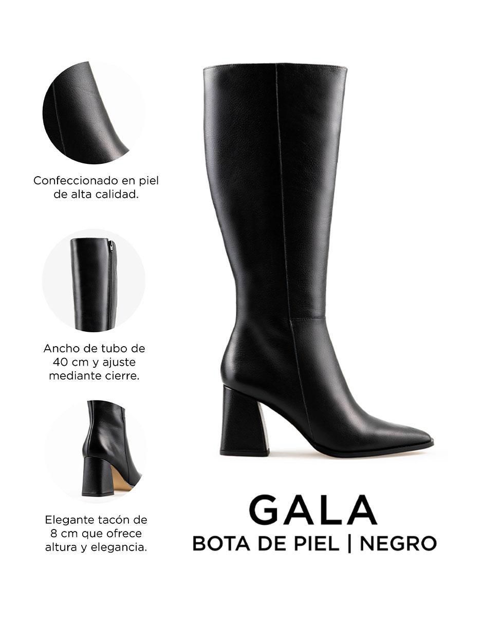 Bota a la rodilla de piel para mujer 8