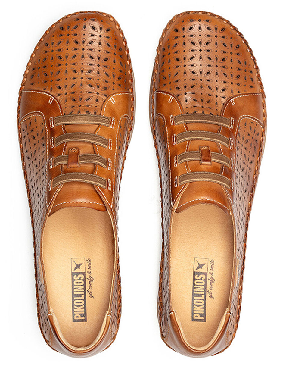 Zapato Cadaques de piel para mujer 4