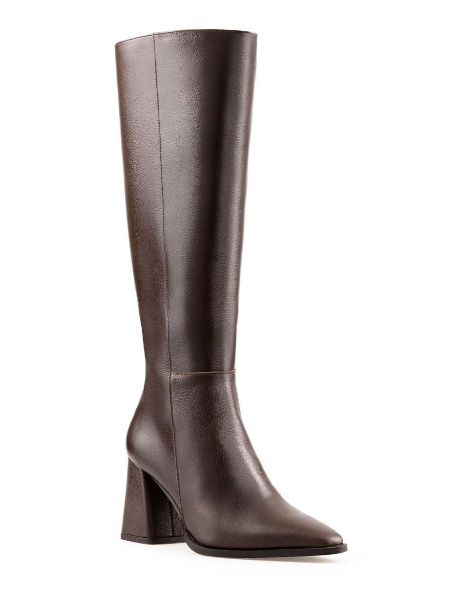 Bota a la rodilla de piel para mujer 8