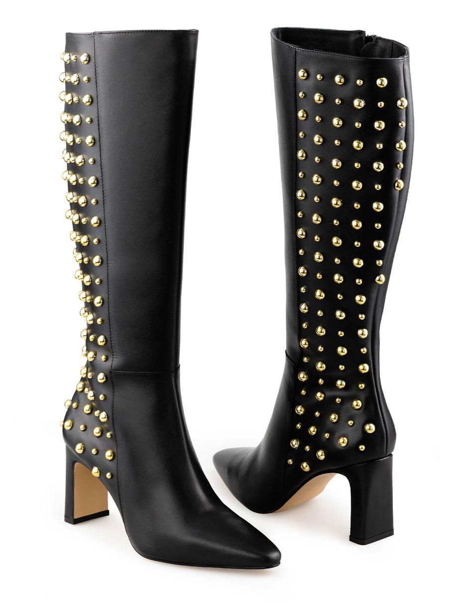 Bota a la rodilla de piel para mujer 3