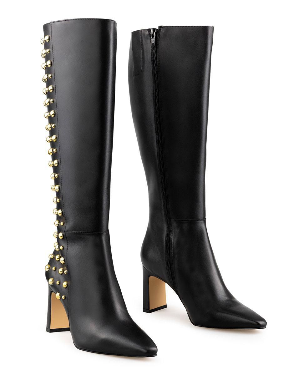 Bota a la rodilla de piel para mujer 4
