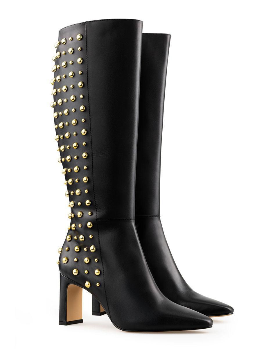 Bota a la rodilla de piel para mujer 5