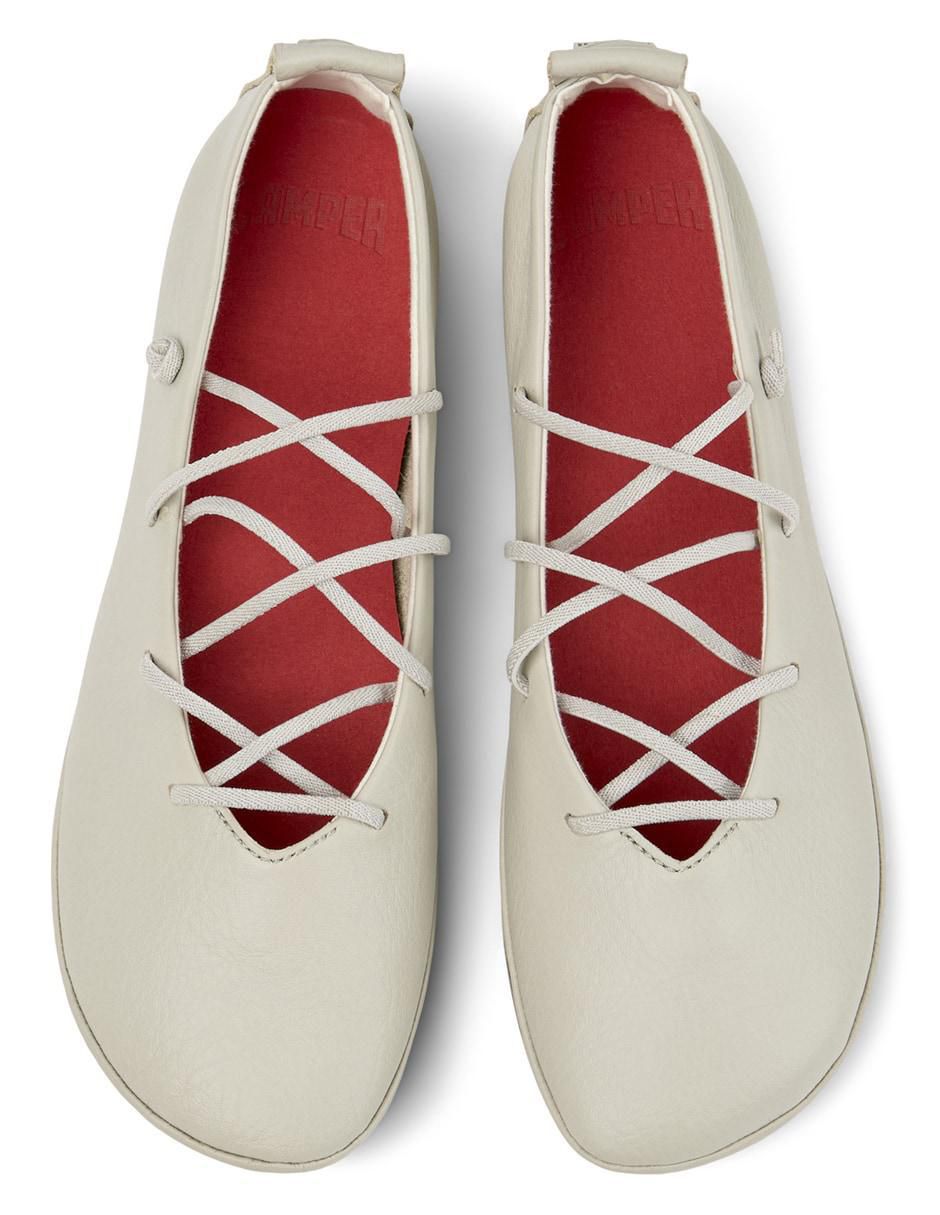 Balerina Right Nina de piel para mujer 5