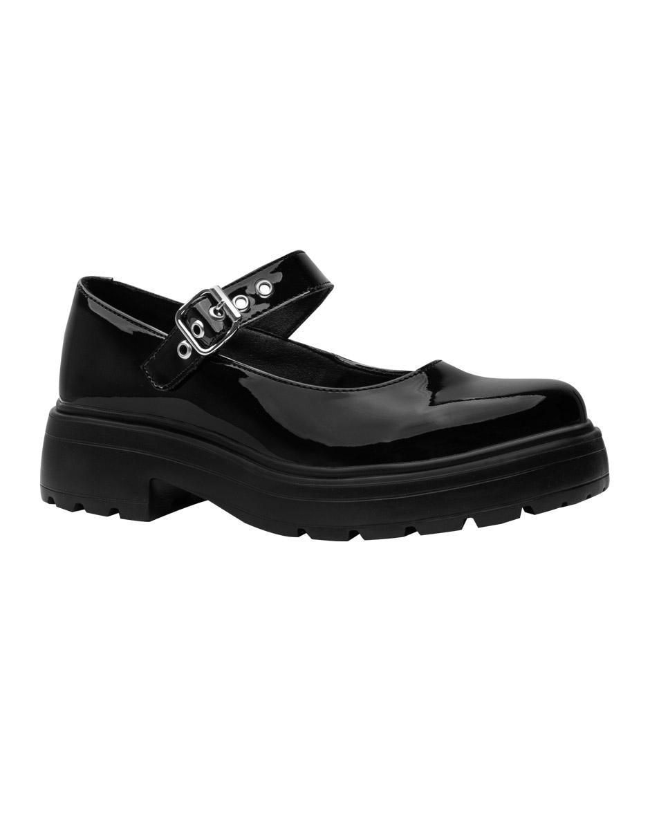 Mocasín de charol para mujer