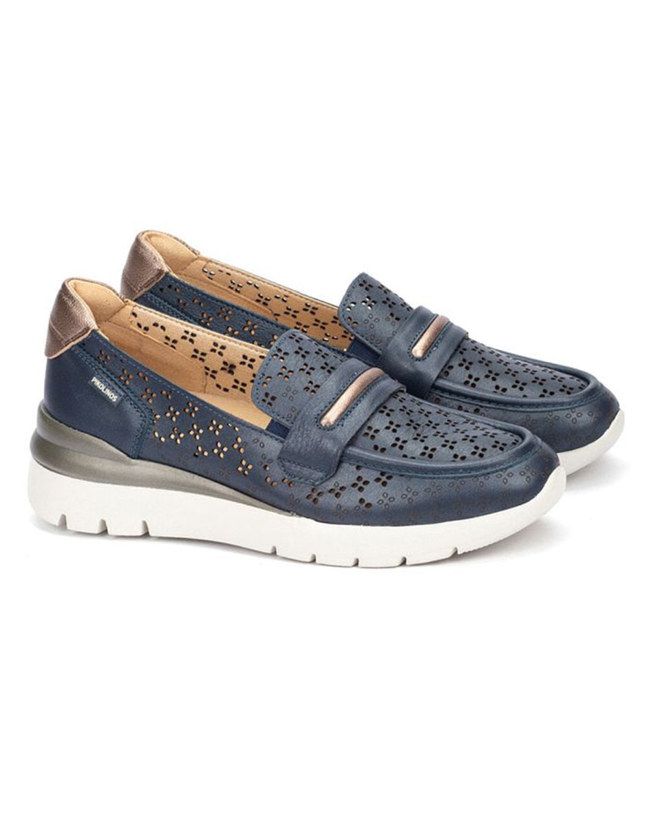Mocasín Cantabria de piel para mujer 5
