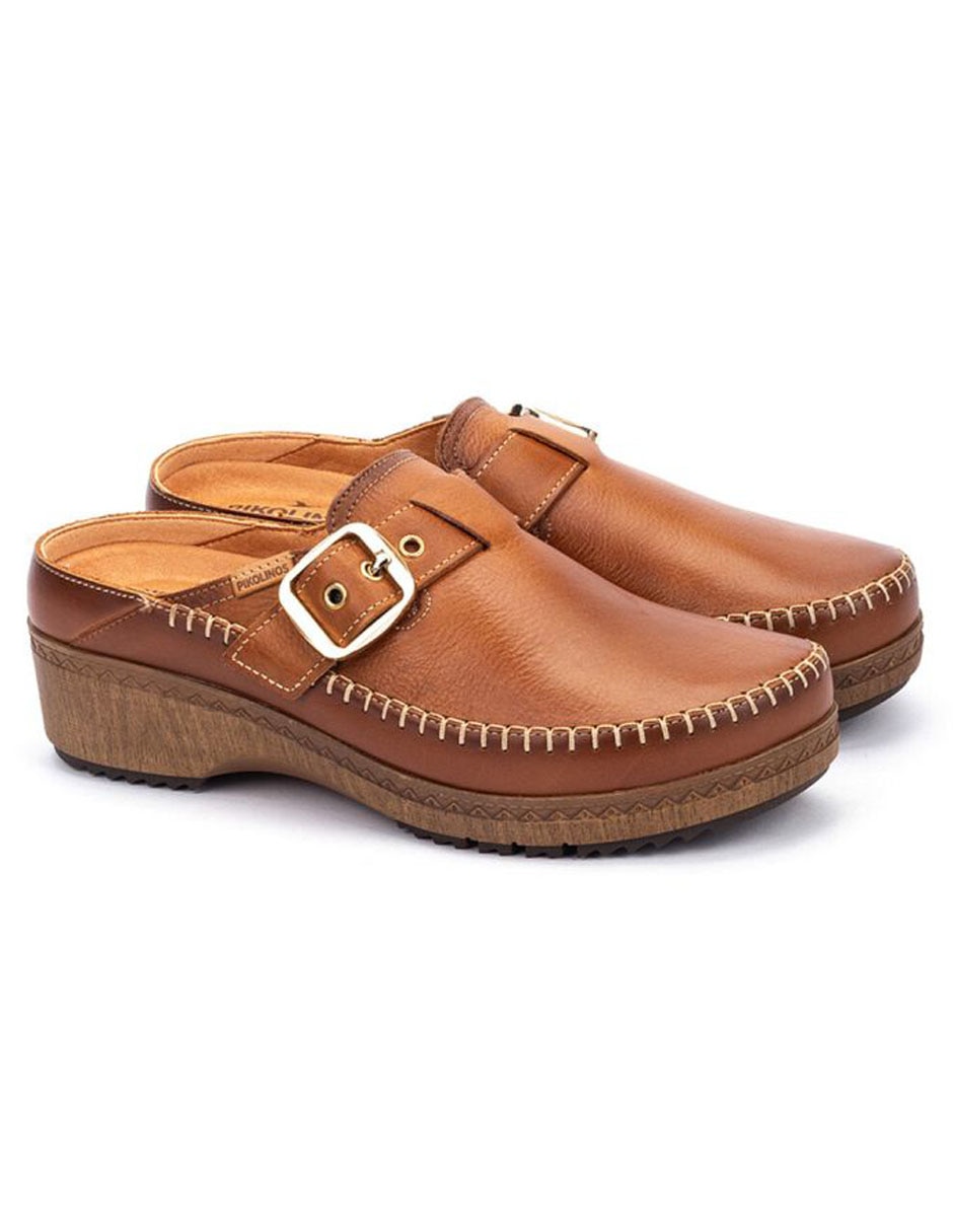 Zueco de piel para mujer 2