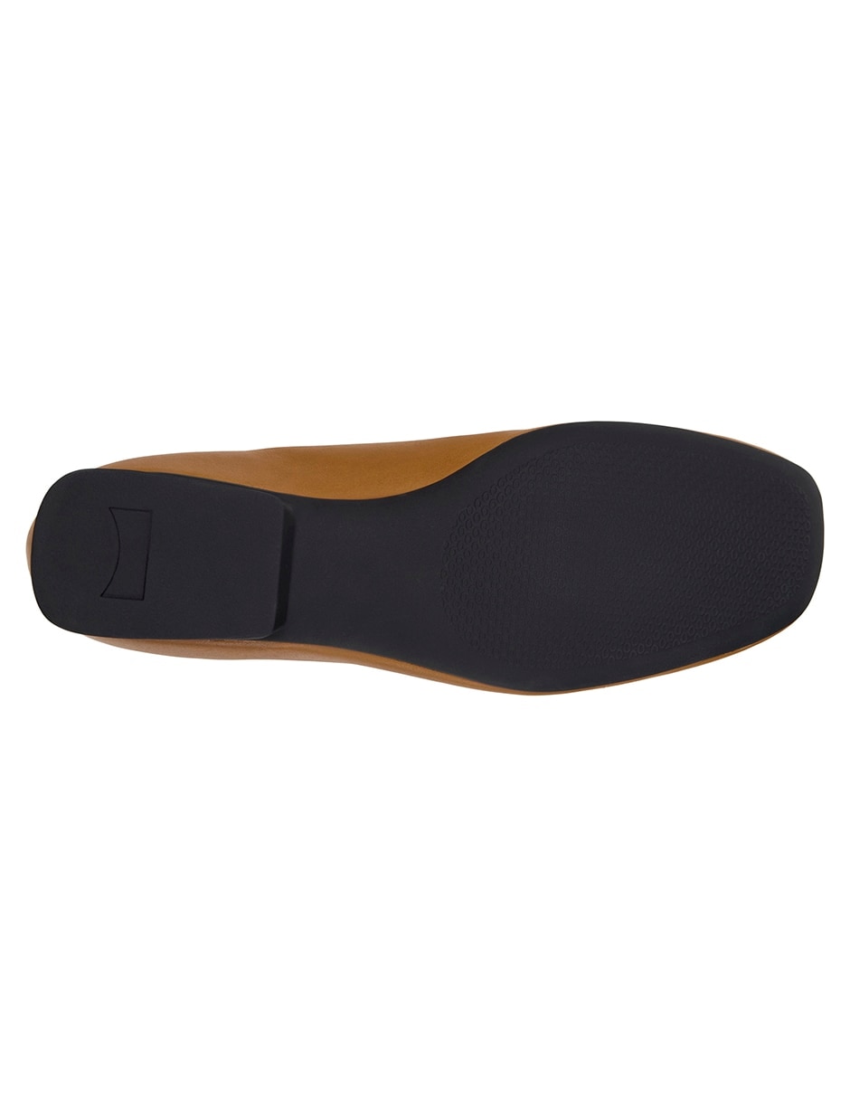 Balerina Casi Myra de piel para mujer 5