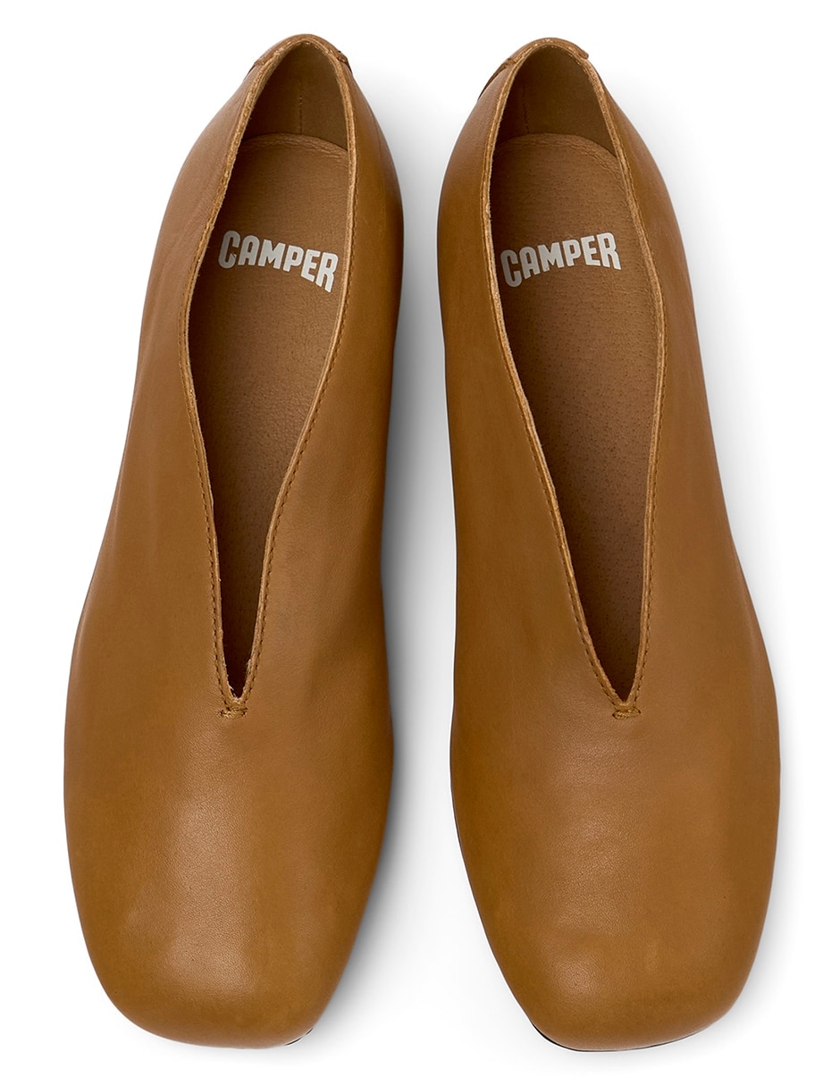 Balerina Casi Myra de piel para mujer 6