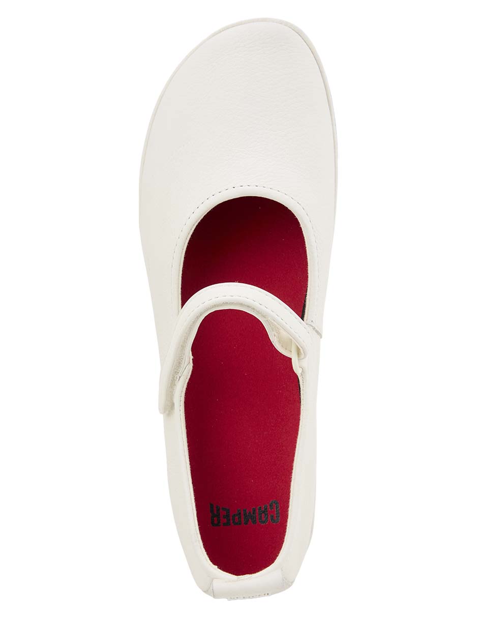 Balerina de piel para mujer 6