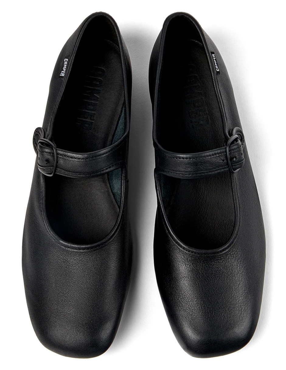 Balerina de piel para mujer 6
