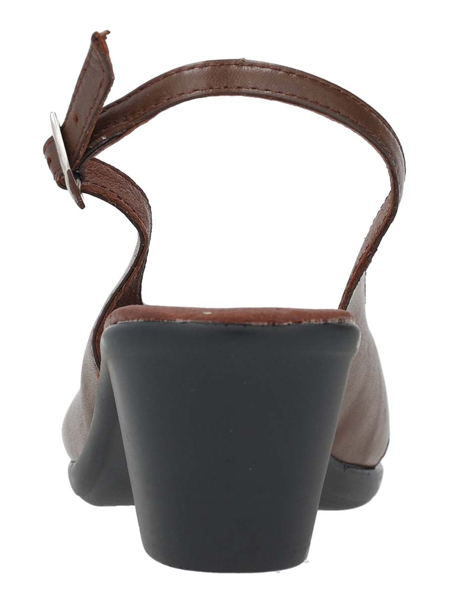 Zapato de tacón de piel para mujer 3