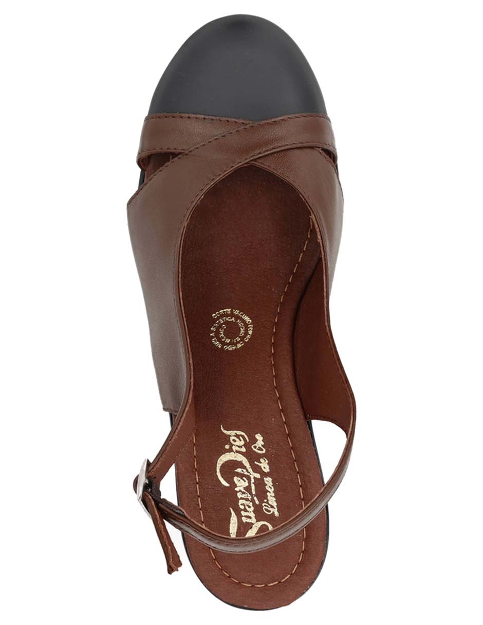 Zapato de tacón de piel para mujer 5