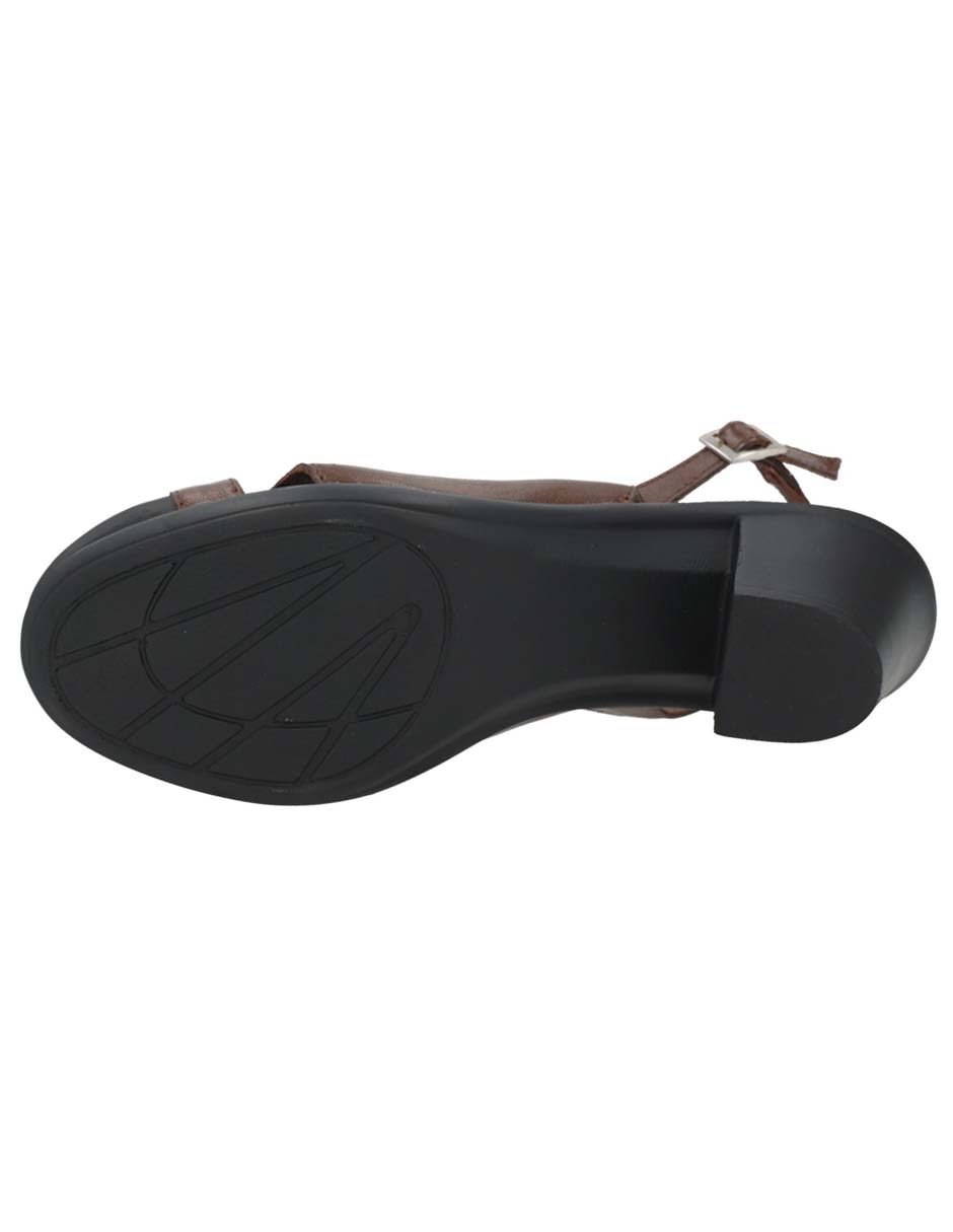 Zapato de tacón de piel para mujer 6