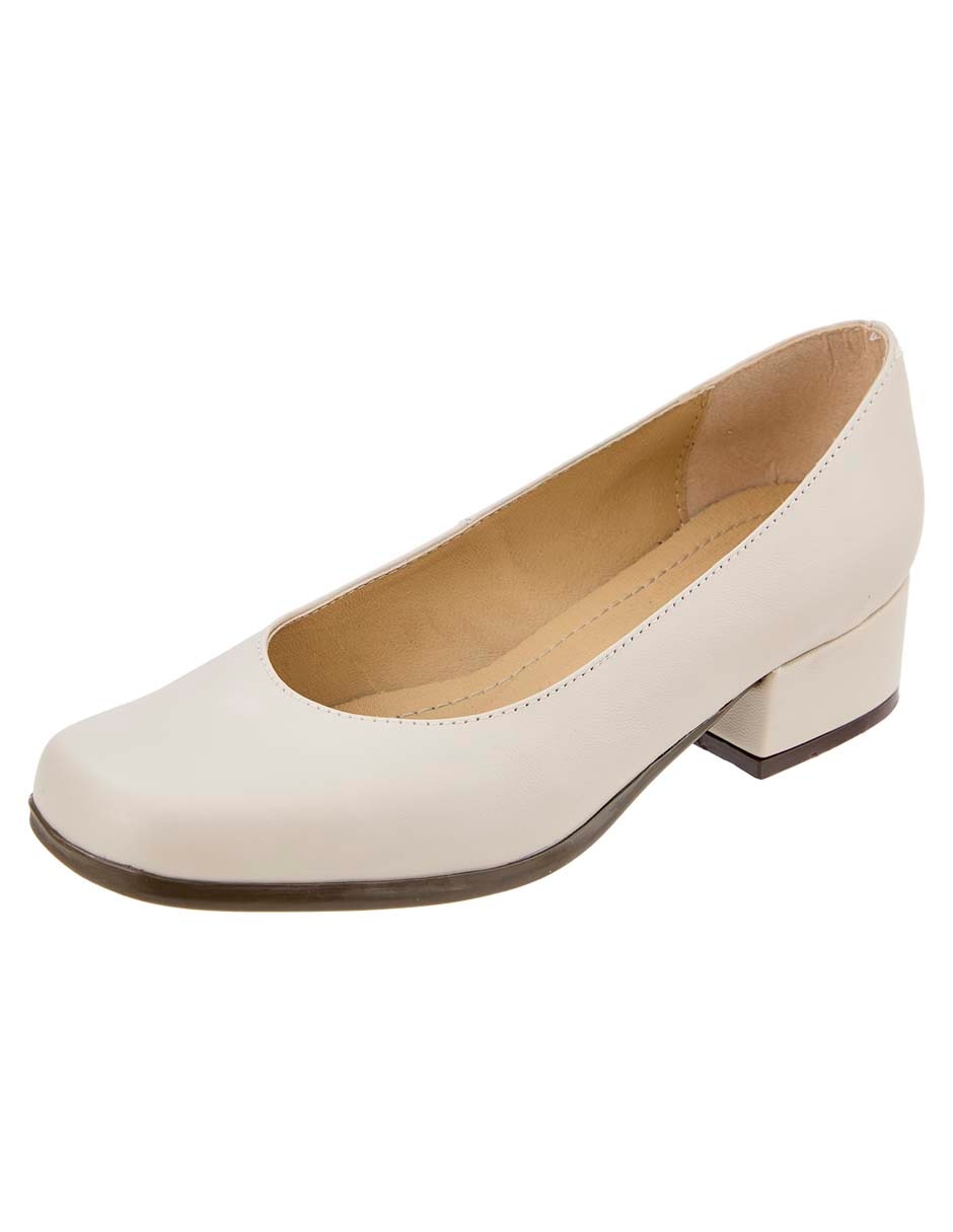 Zapato de piel para mujer