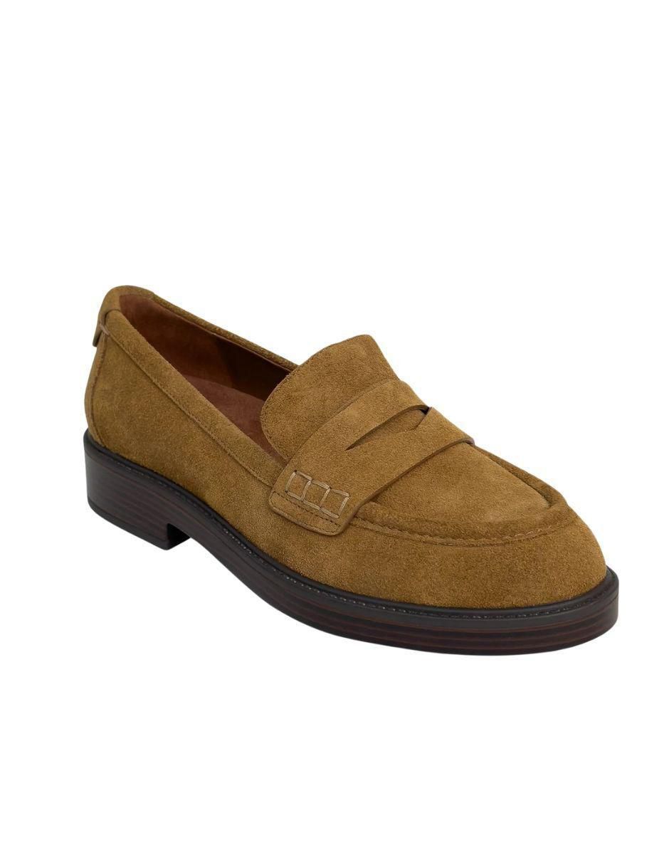 Mocasín Poeta de gamuza para mujer 2