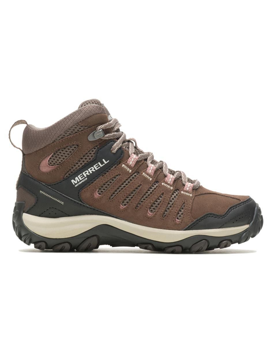 Bota al tobillo Crosslander de piel para mujer 7