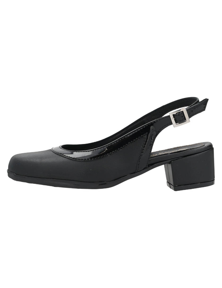 Zapato de tacón de piel para mujer