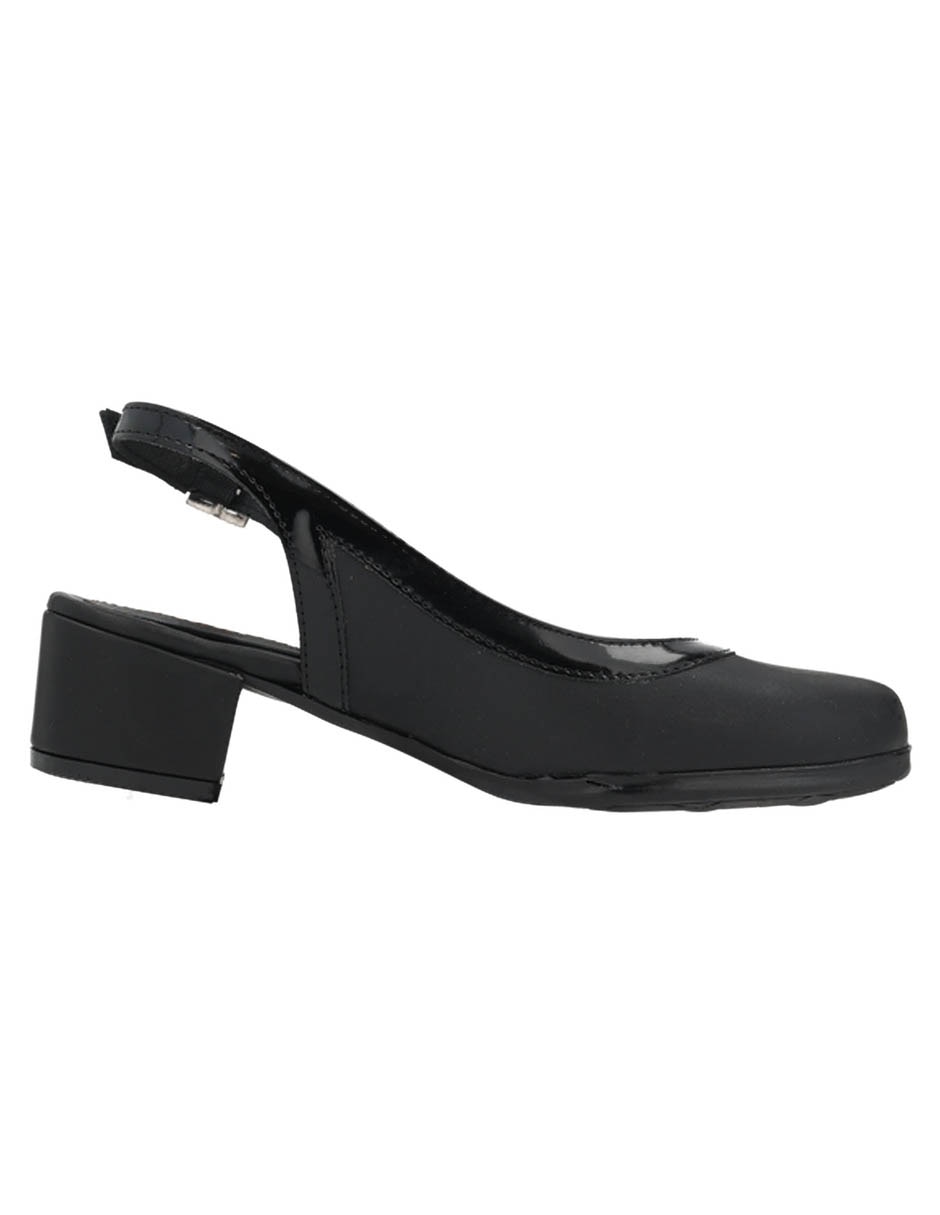 Zapato de tacón de piel para mujer 4