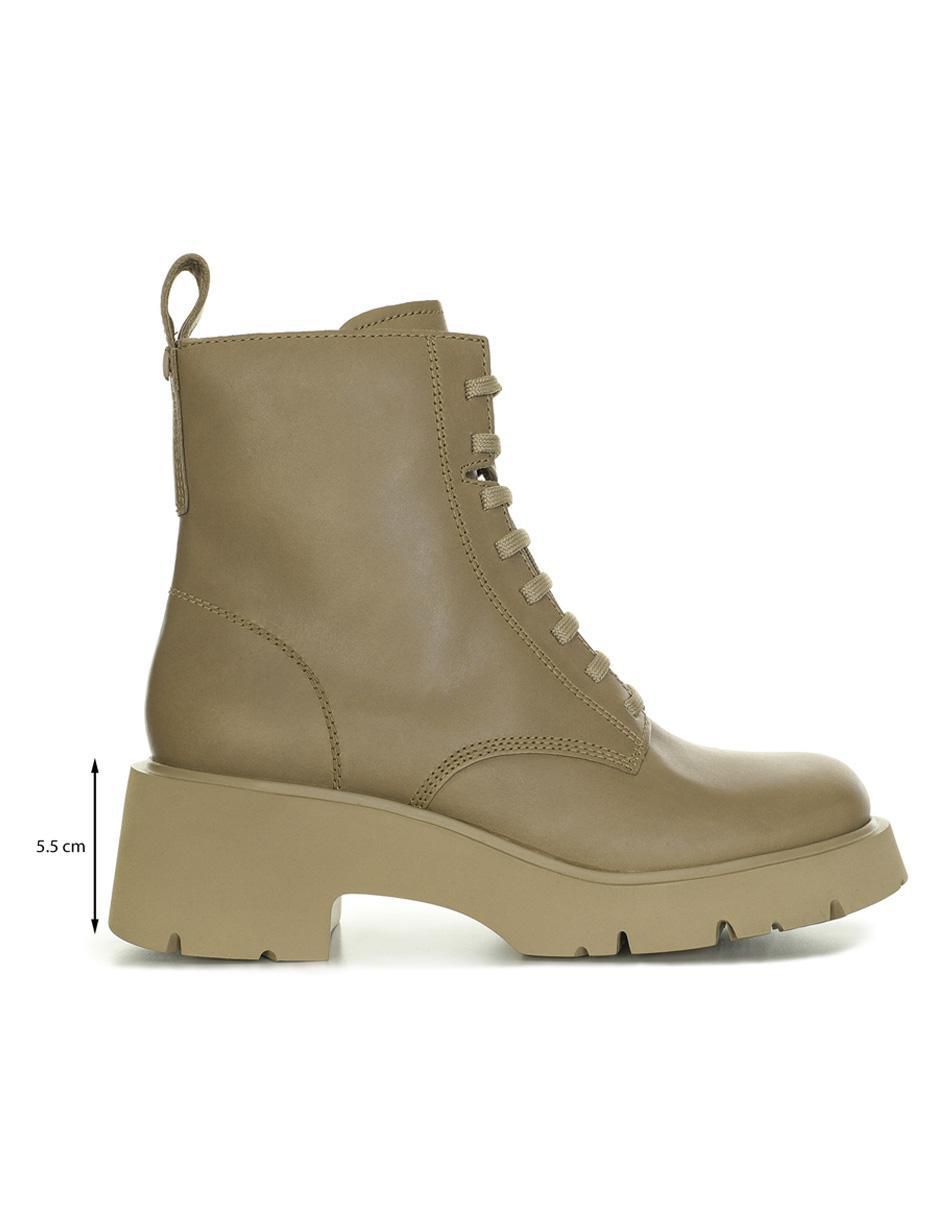 Bota arriba del tobillo Milah de piel para mujer 6