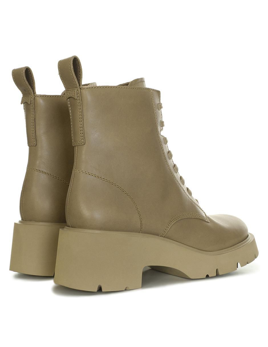 Bota arriba del tobillo Milah de piel para mujer 3