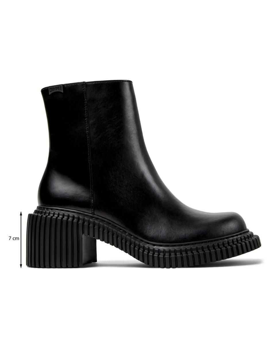 Bota al tobillo Pix London de piel para mujer 6