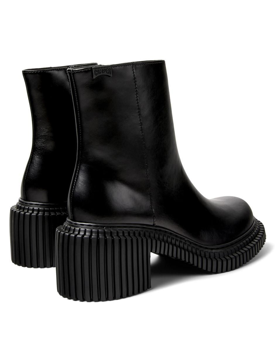 Bota al tobillo Pix London de piel para mujer 5