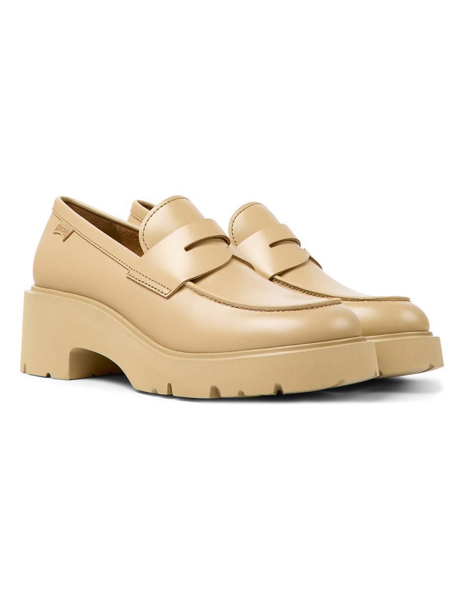 Mocasín Milah de piel para mujer 2