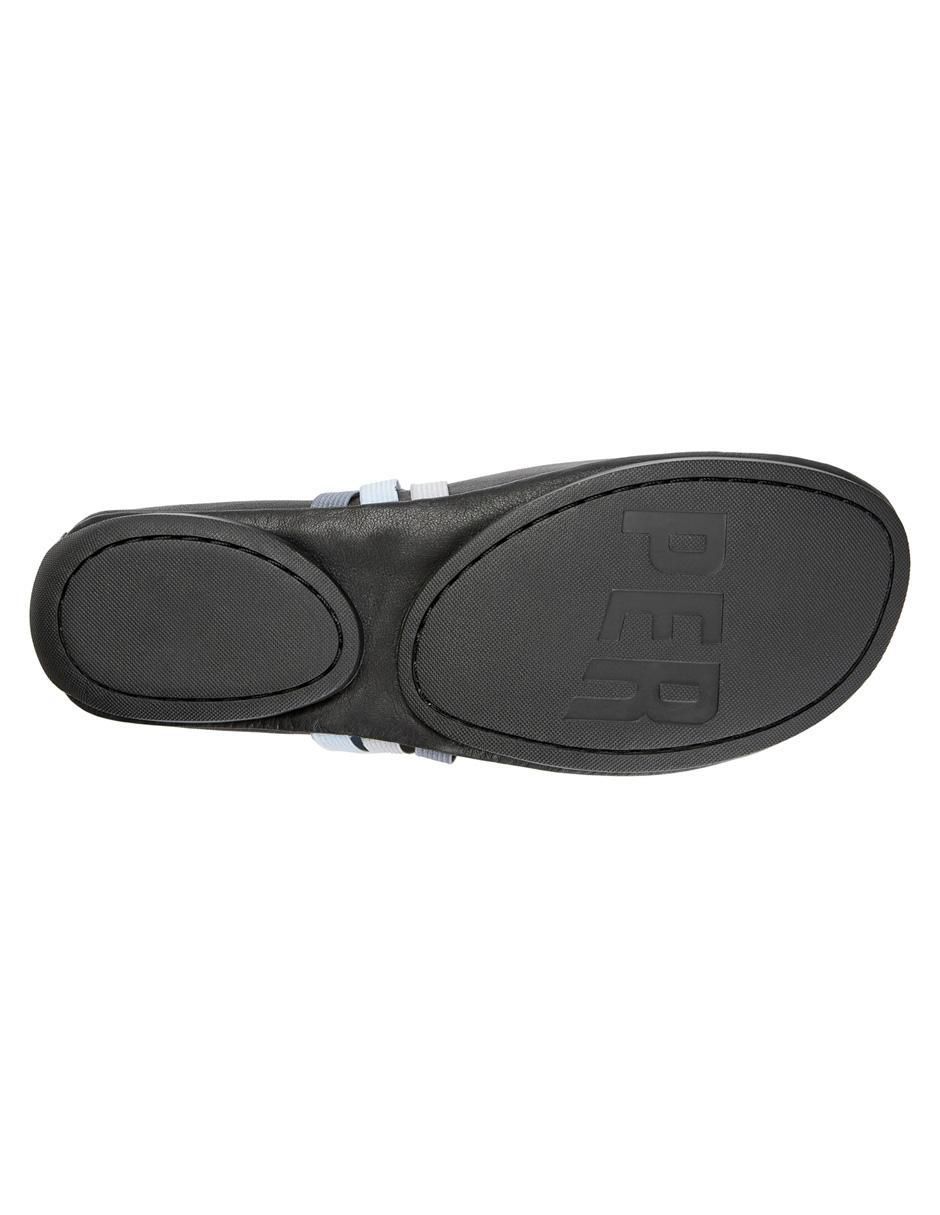 Balerina TWS de piel para mujer