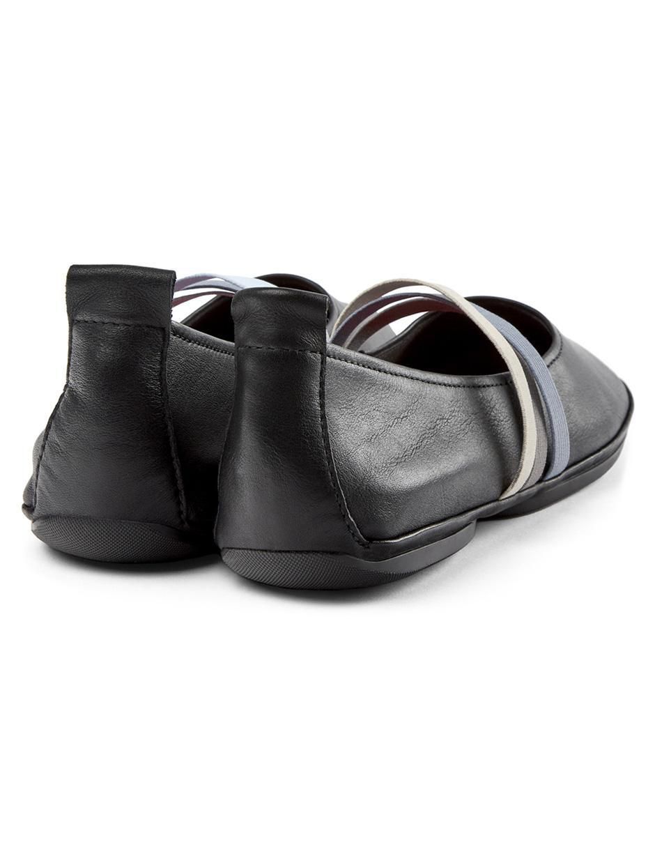 Balerina TWS de piel para mujer