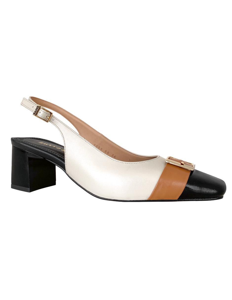 Zapatilla piel