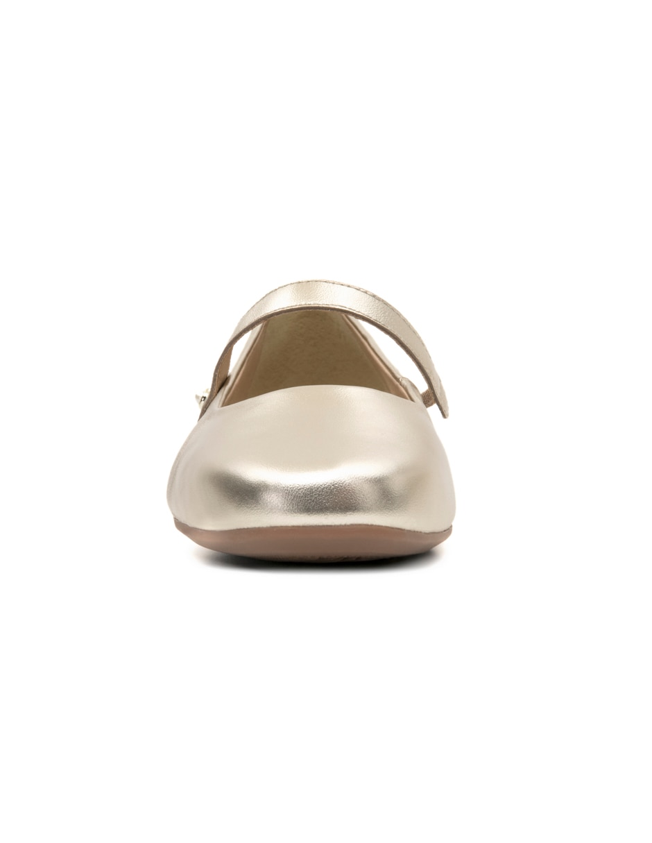 Balerina de piel para mujer 3