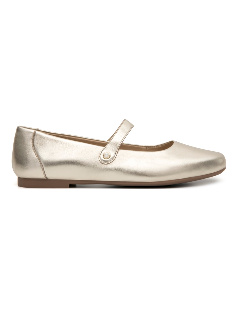 Balerina de piel para mujer 5
