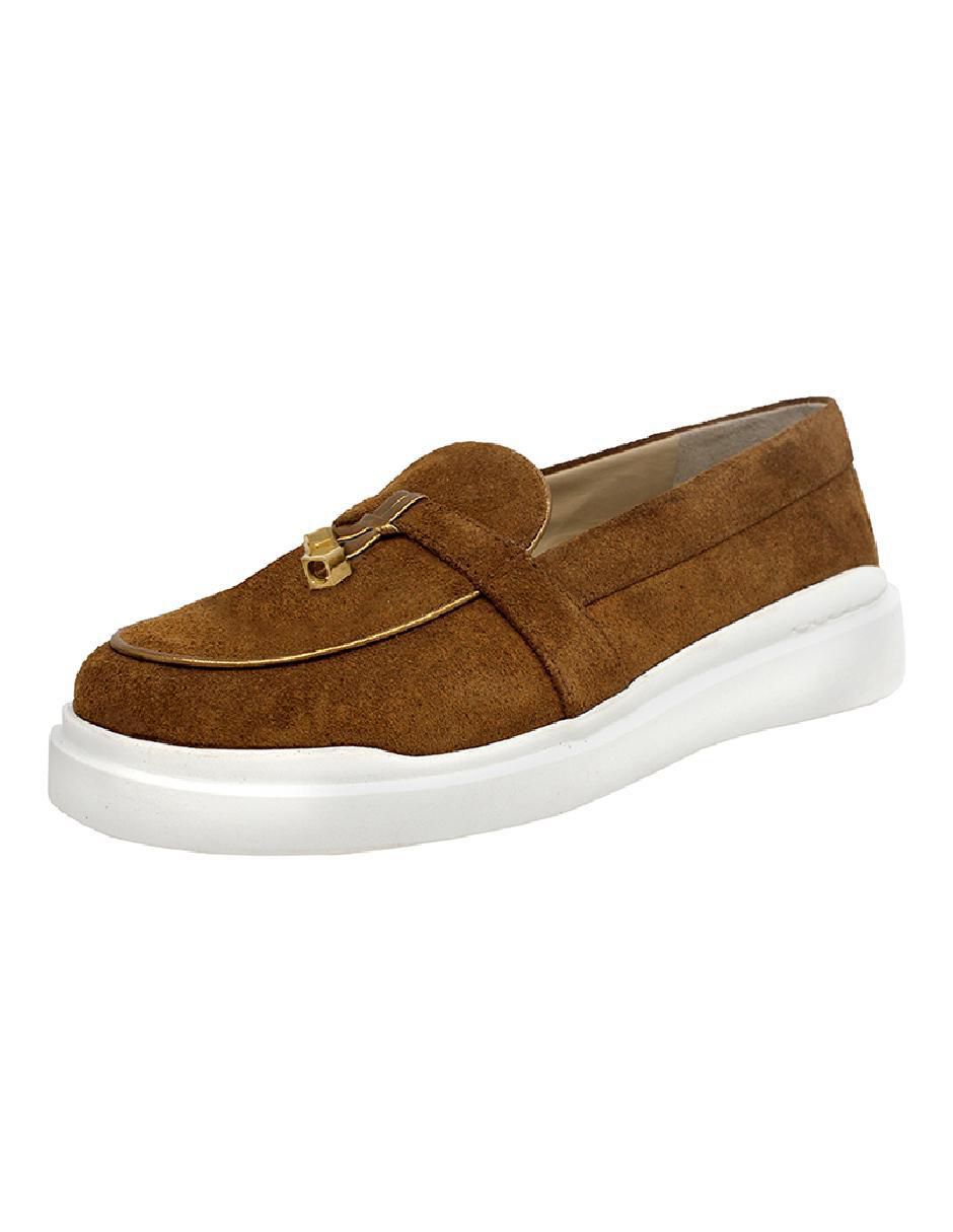 Mocasín Portofino de gamuza para mujer 2