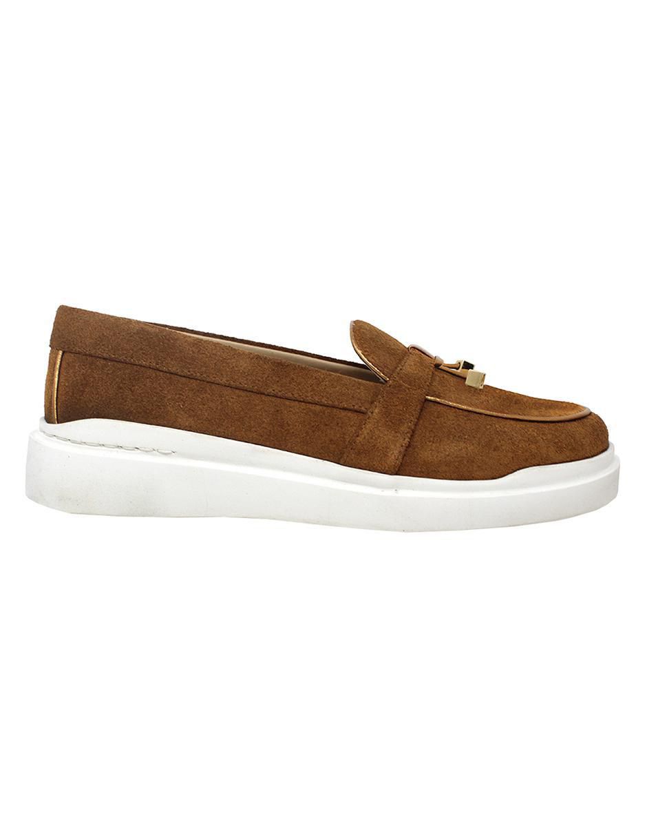 Mocasín Portofino de gamuza para mujer 4