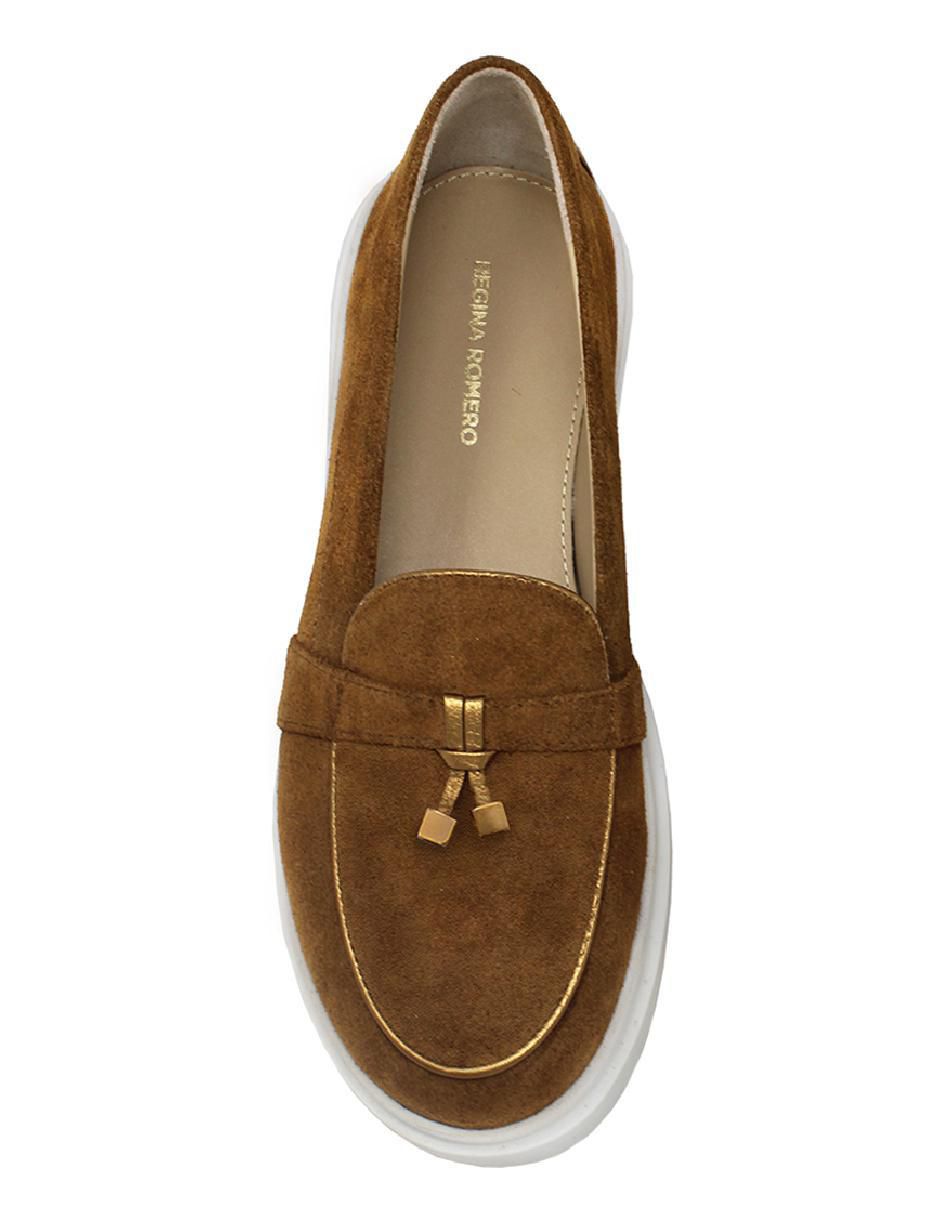 Mocasín Portofino de gamuza para mujer 5