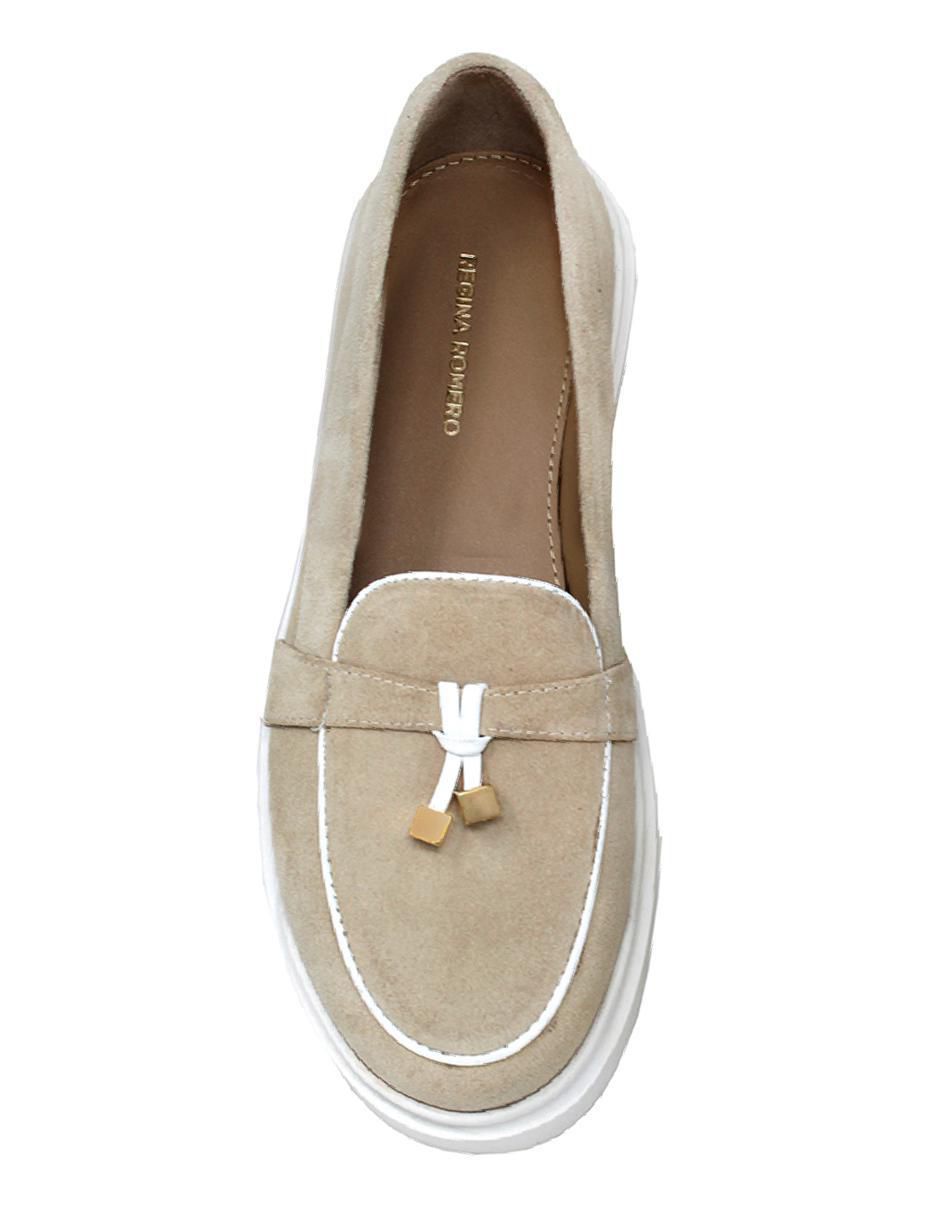 Mocasín regina romero portofino "de" gamuza "para mujer"