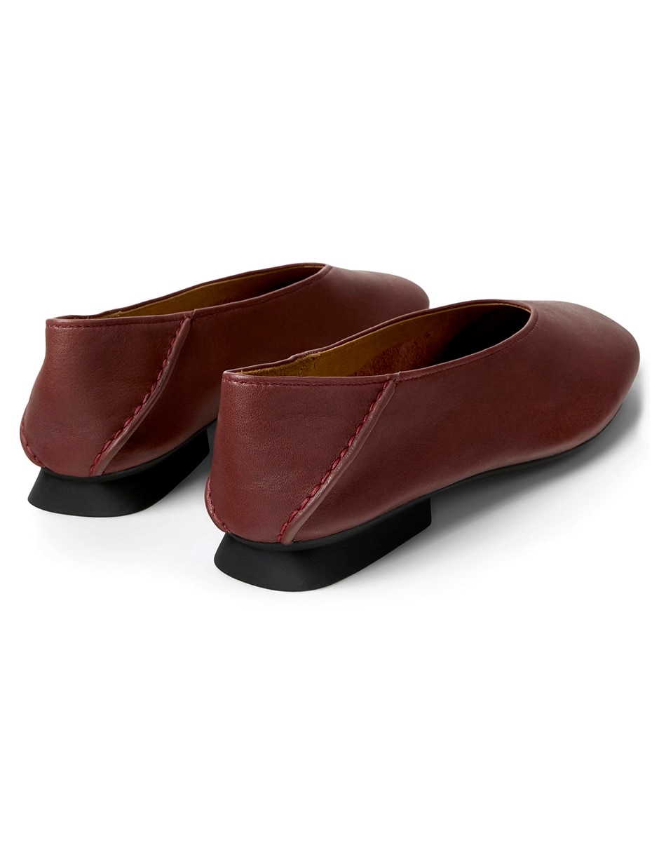 Balerina Casi Myra de piel para mujer 4