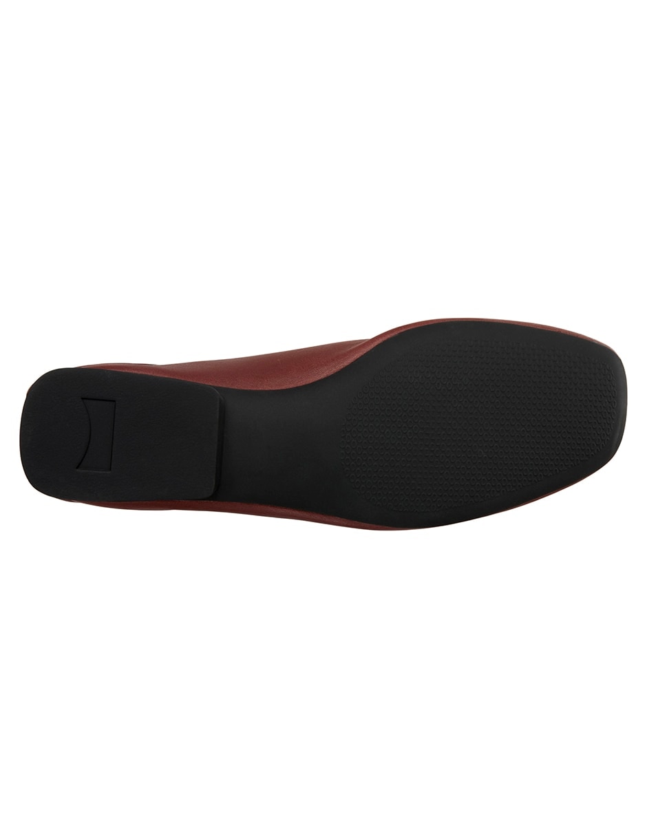 Balerina Casi Myra de piel para mujer 5